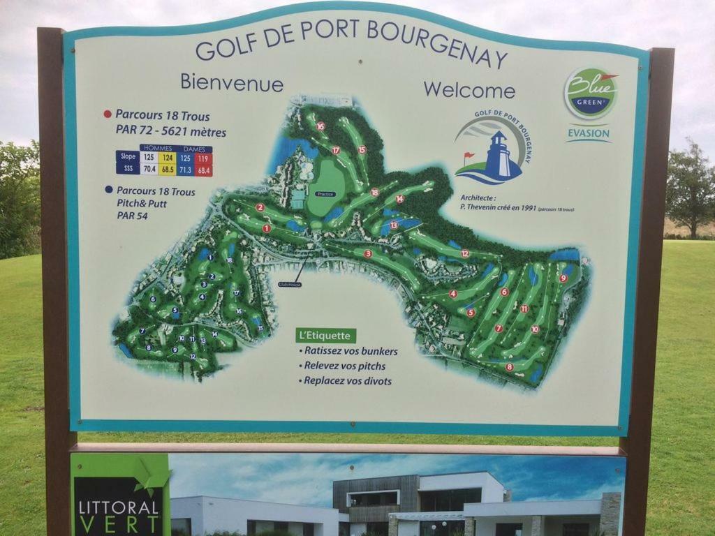 Appartement 2 Pieces Port-Bourgenay 31M2 - Acces Piscine Inclus Talmont-Saint-Hilaire Ngoại thất bức ảnh